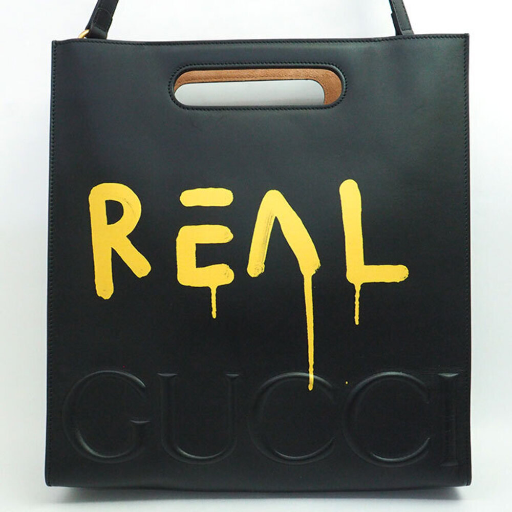 Gucci GG Logo Trouble Andrew Collaboration Ghost Shoulder Bag